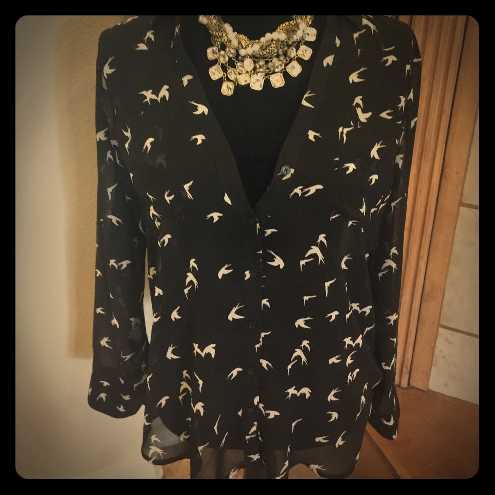 NWOT Express Portofino Shirt